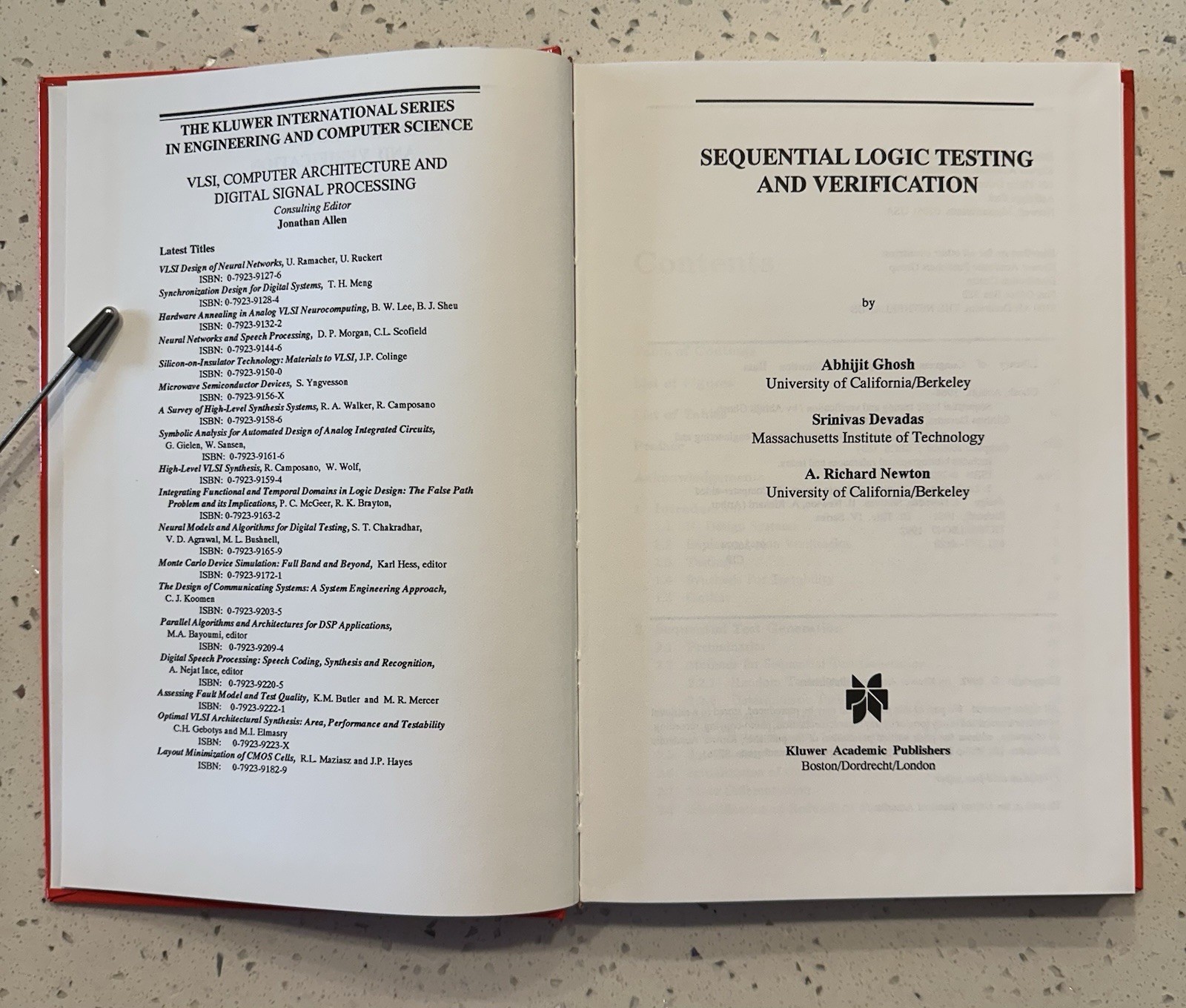Sequential Logic Testing And Verification Circuit Design Newton Ghosh Devadas