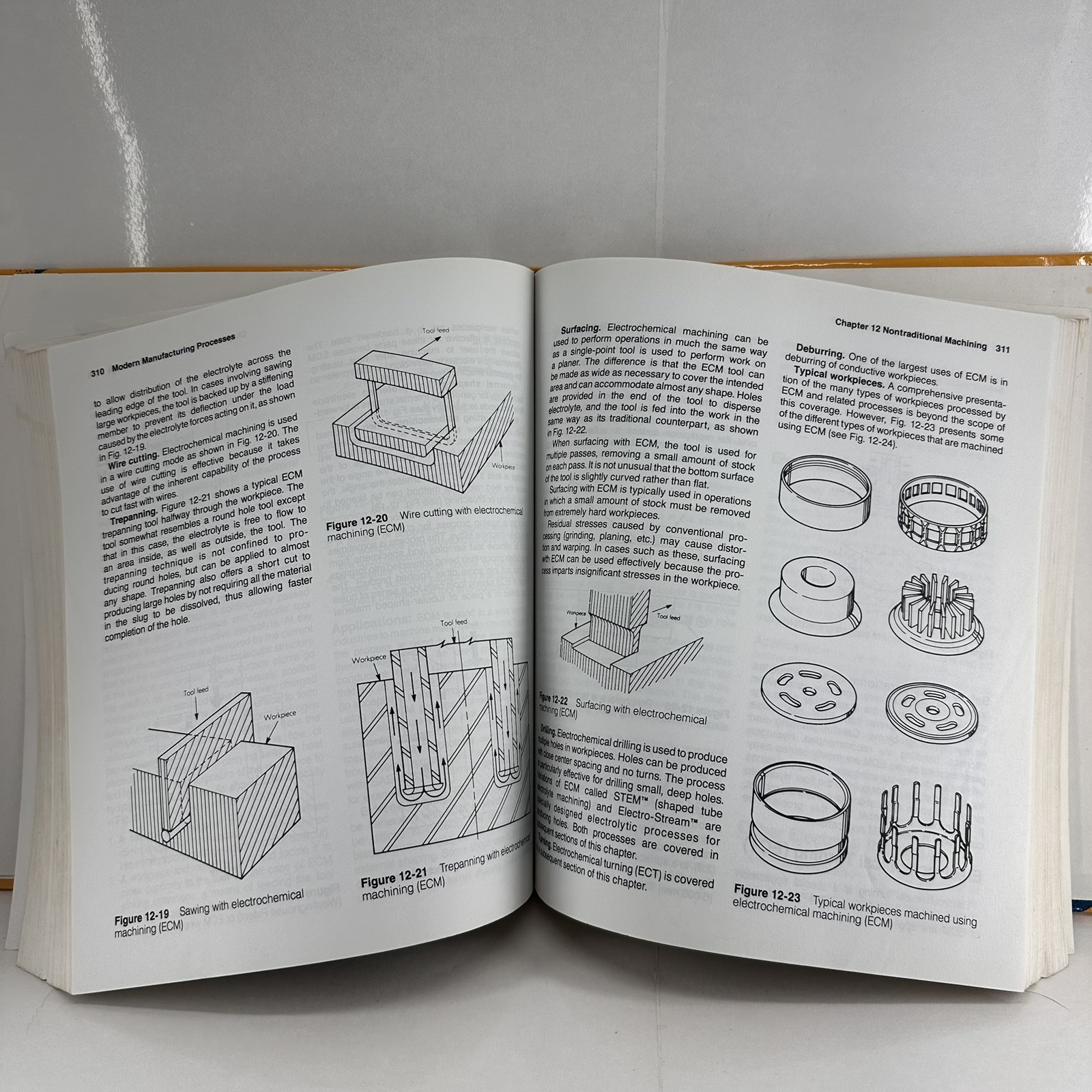 Modern Manufacturing Processes by David Goetsch Hardcover 1991