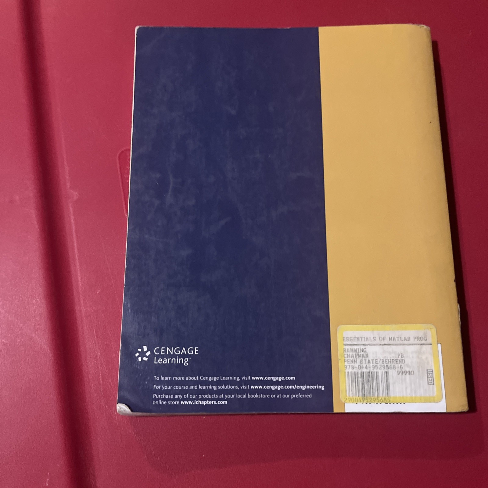 Essentials of MATLAB® Programming by Stephen J. Chapman 2nd edition