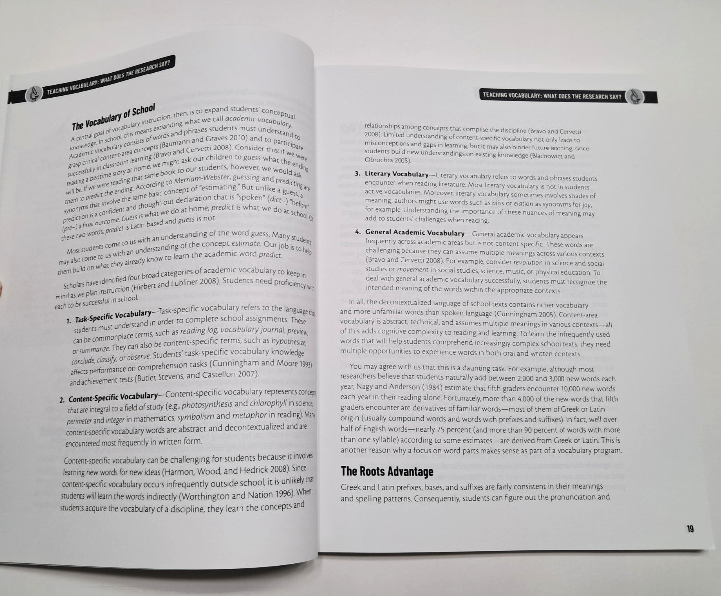 Building Vocabulary with Greek and Latin Roots: A Professional Guide to Word VG