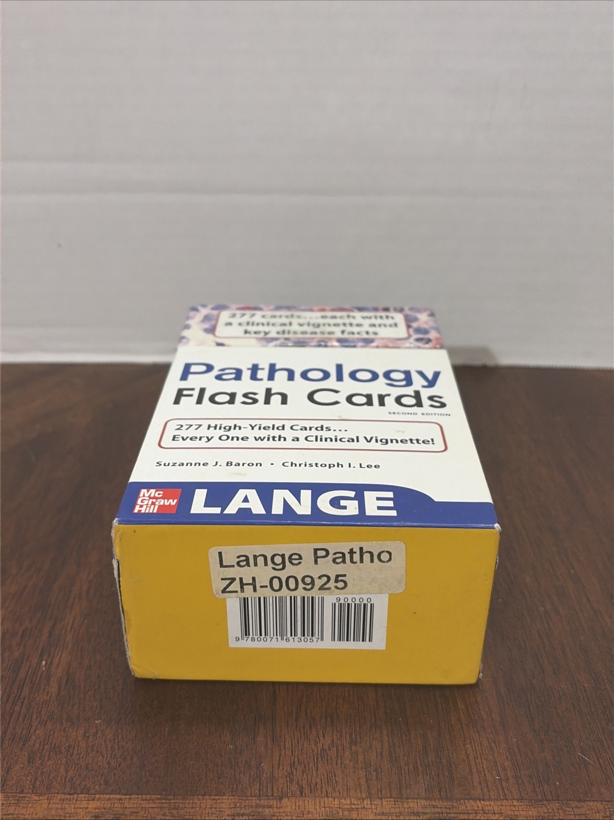 Lange Pathology Flash Cards, Third Edition (LANGE FlashCards)
