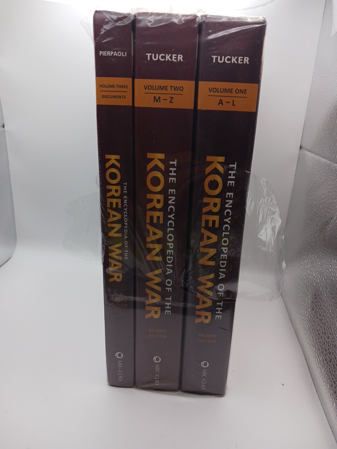 Encyclopedia of the Korean War By Tucker Complete 3 Volume Set Hardbacks NW Seal