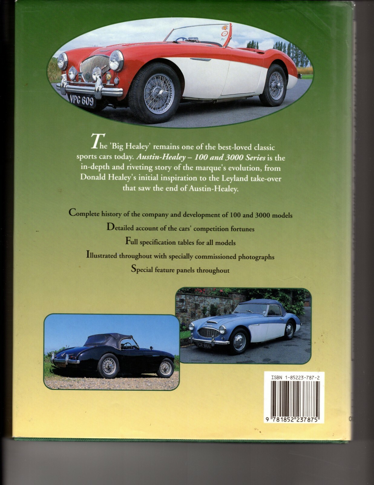 Austin-Healey 100 & 3000 Series by Graham Robson A Crowood Motor Classic HC/DJ