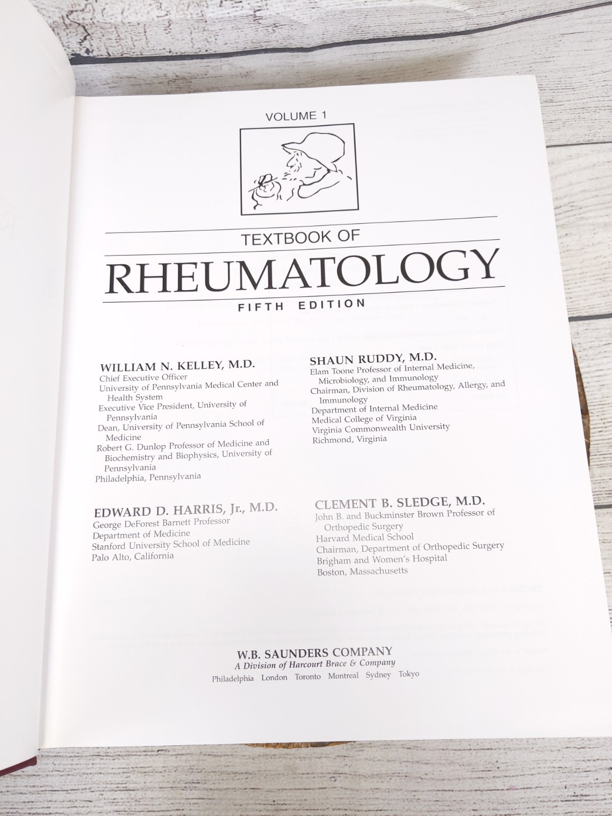 Textbook of Rheumatology 2 Volume Set, By Harris, Kelley, Ruddy Hardcover 1997