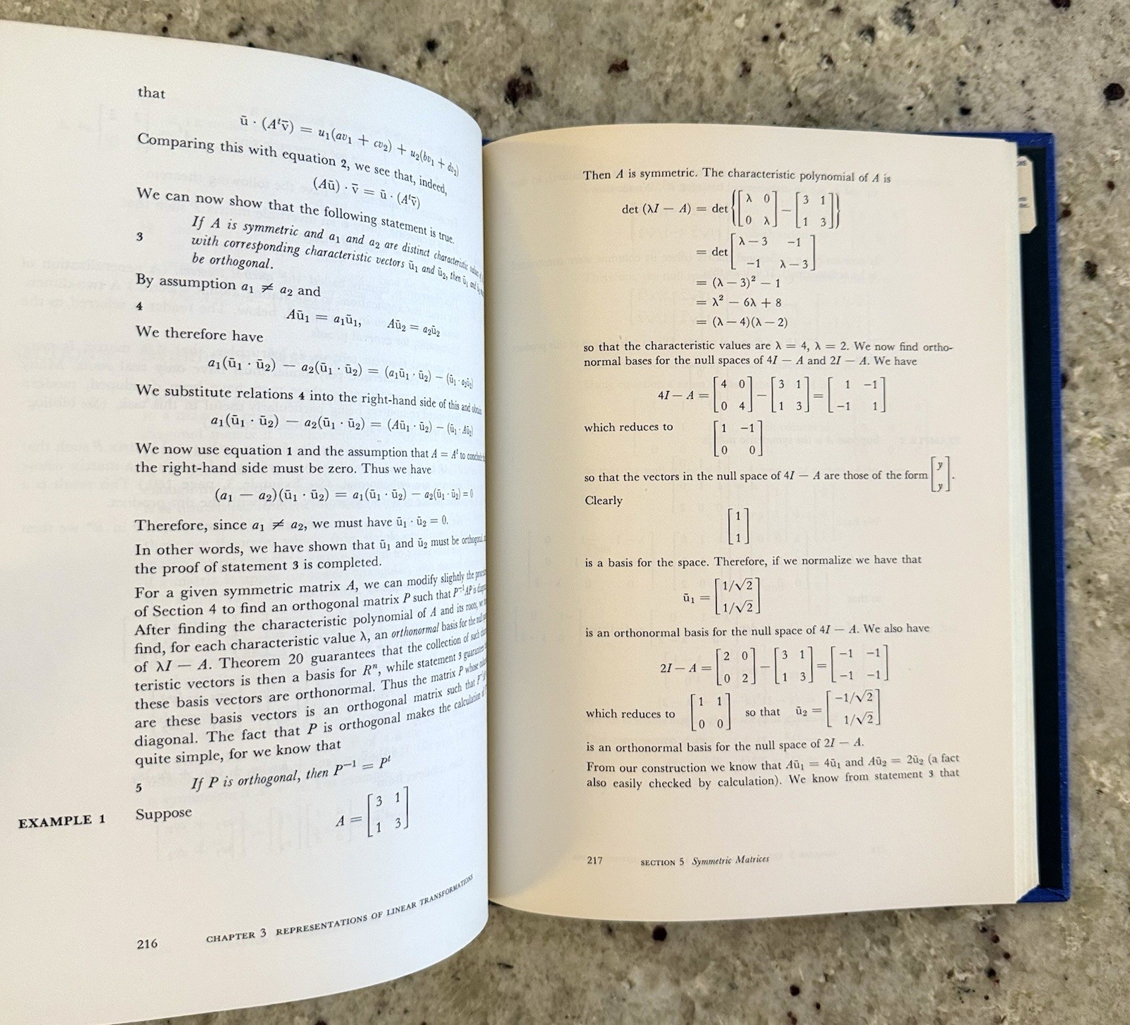 VTG 1968 Elementary Linear Algebra by Shields (Stanford) HC 1st Ed 2nd Print