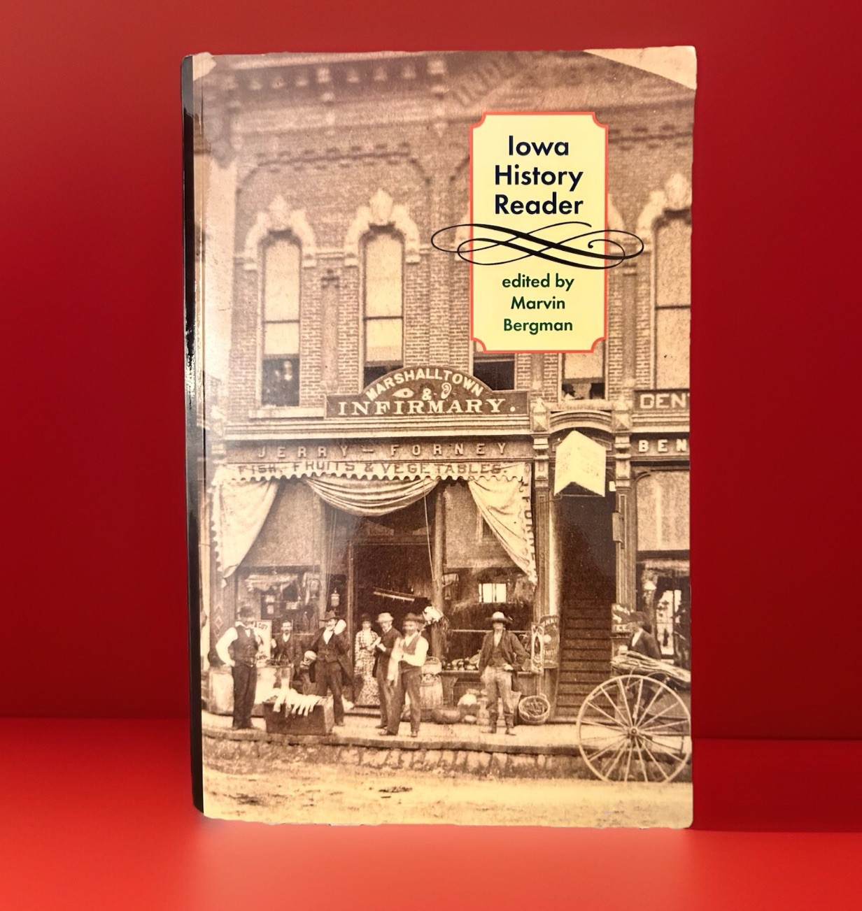 Iowa History Reader by Marvin Bergman (2008, Trade Paperback)