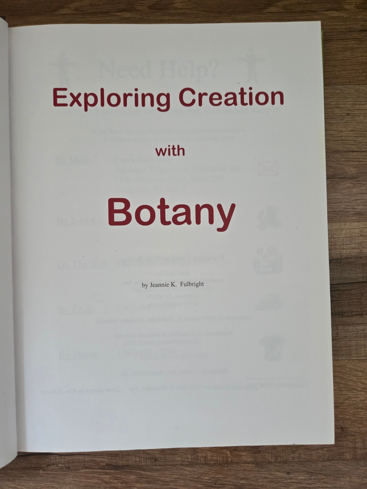 Exploring Creation with Botany – Young Explorer Series [0806]