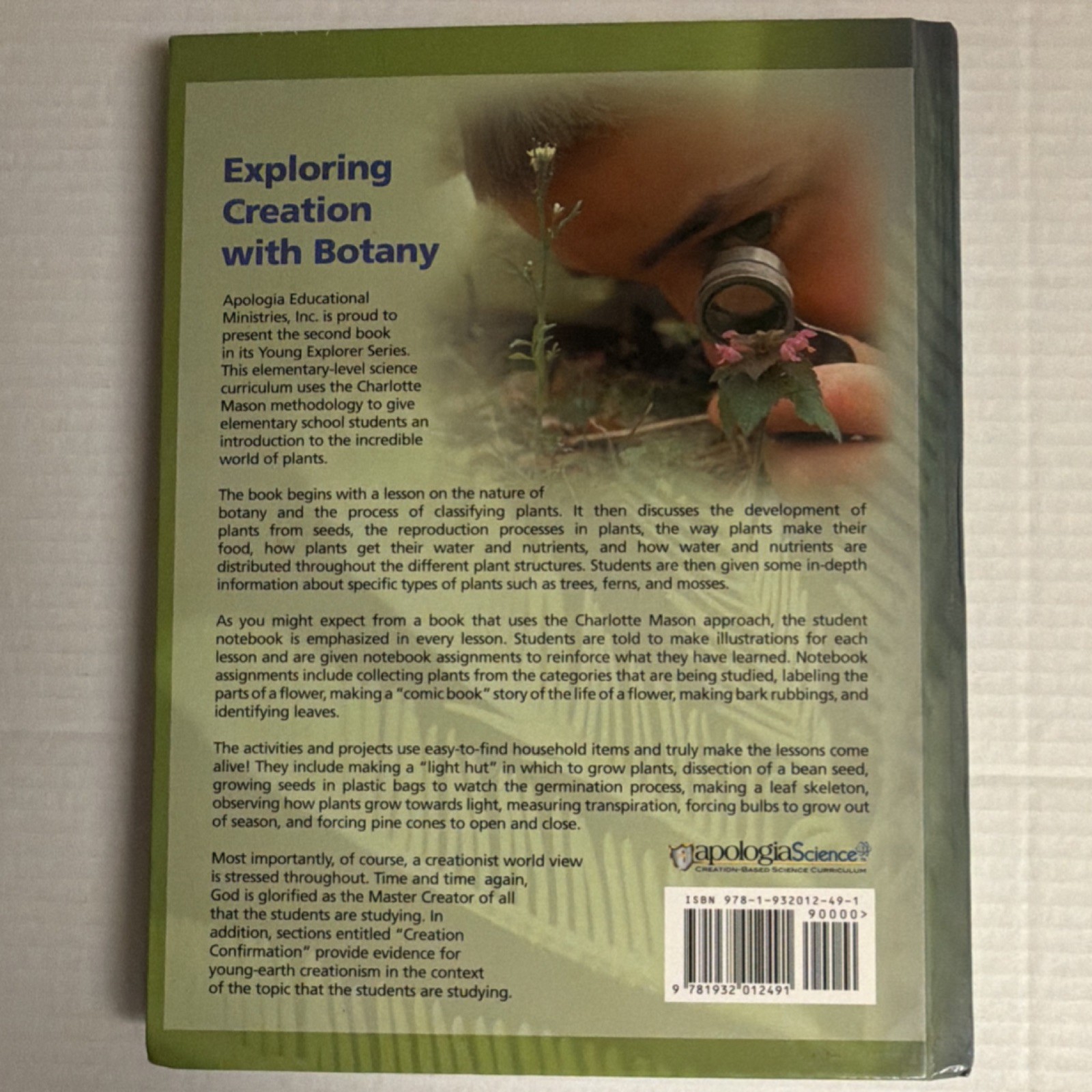 Apologia Exploring Creation with Botany Young Explorer Series Fulbright Hardcov…