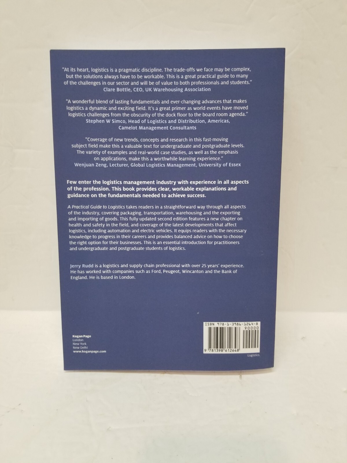 A Practical Guide to Logistics 2nd Edition Jerry Rudd Paperback