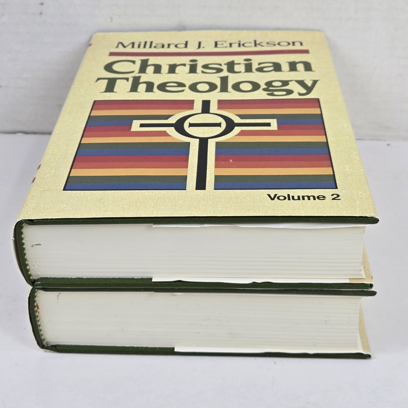Christian Theology Vol 1 & 2 Erickson 1983 First Edition & Print HC Baker Books