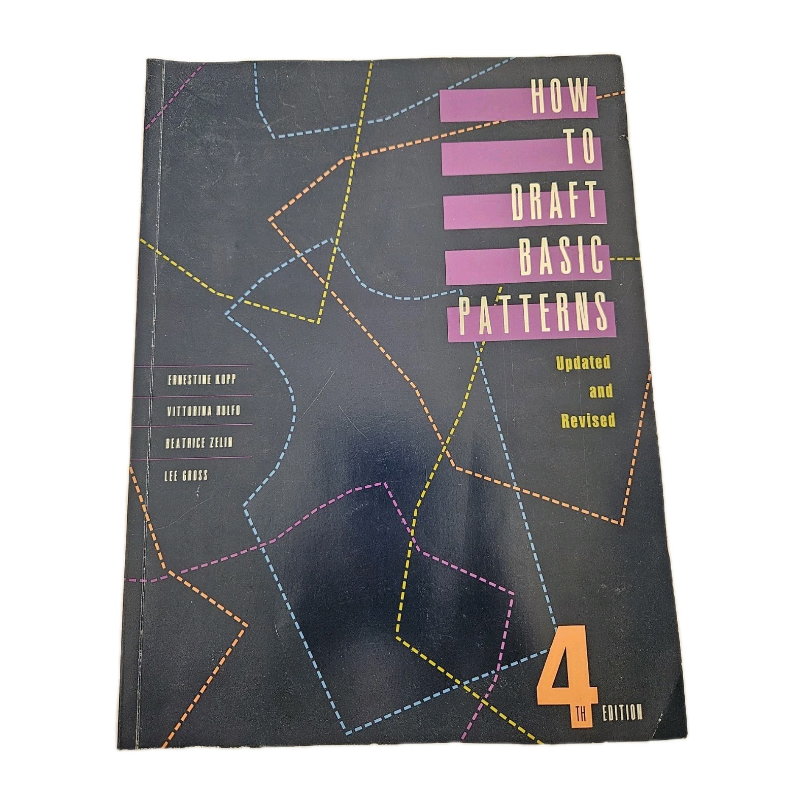 How to Draft Basic Patterns, Paperback Kopp Rolfo Zelin & Gross GOOD CONDITION