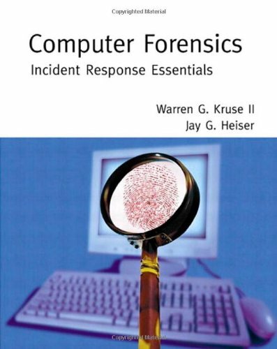 Computer Forensics: Incident Response Essentials by Heiser, Jay G. Paperback The