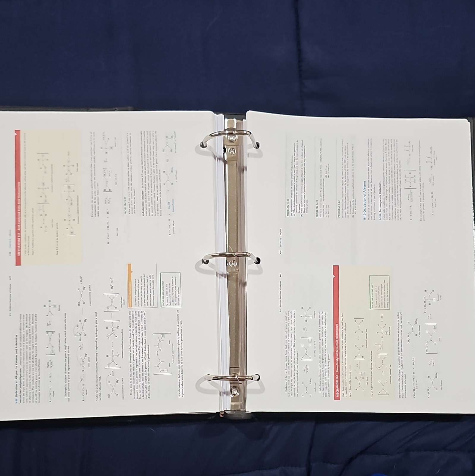 Pearson Organic Chemistry 9th Ed Ringbound Textbook, Wade & Simek