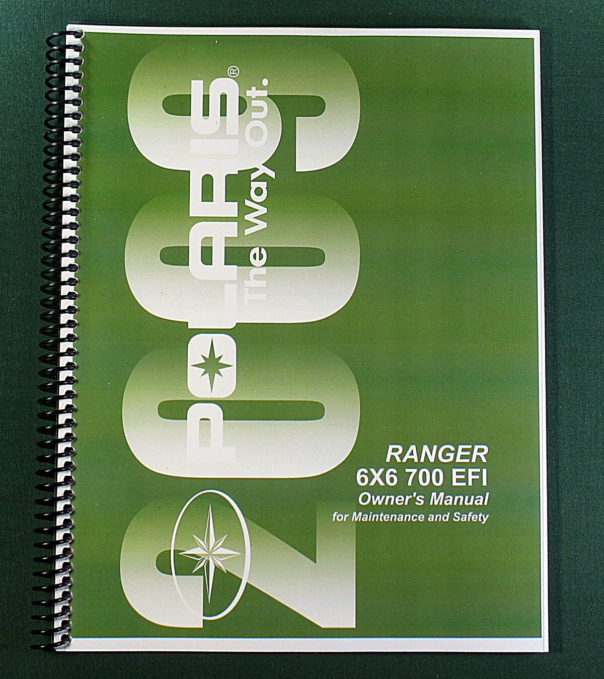 2009 Polaris Ranger 6×6 700 EFI Owner’s Manual: 126 Pages & Protective Covers!