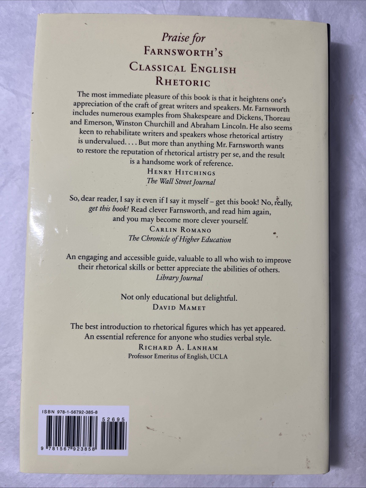 Farnsworth’s Classical English Rhetoric