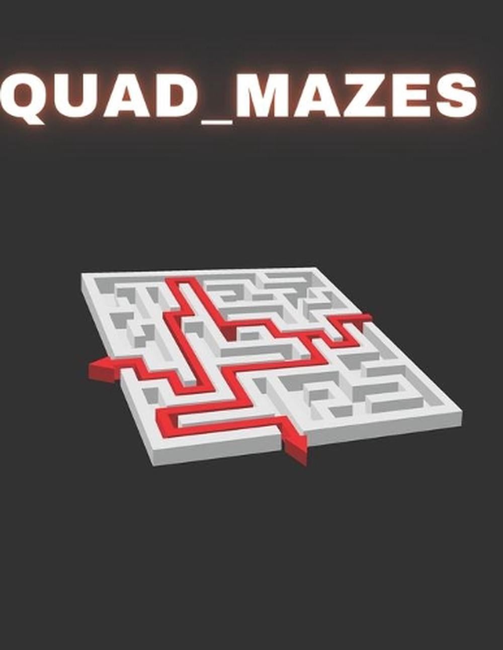 Quad_mazes by Abdo Bouha Paperback Book