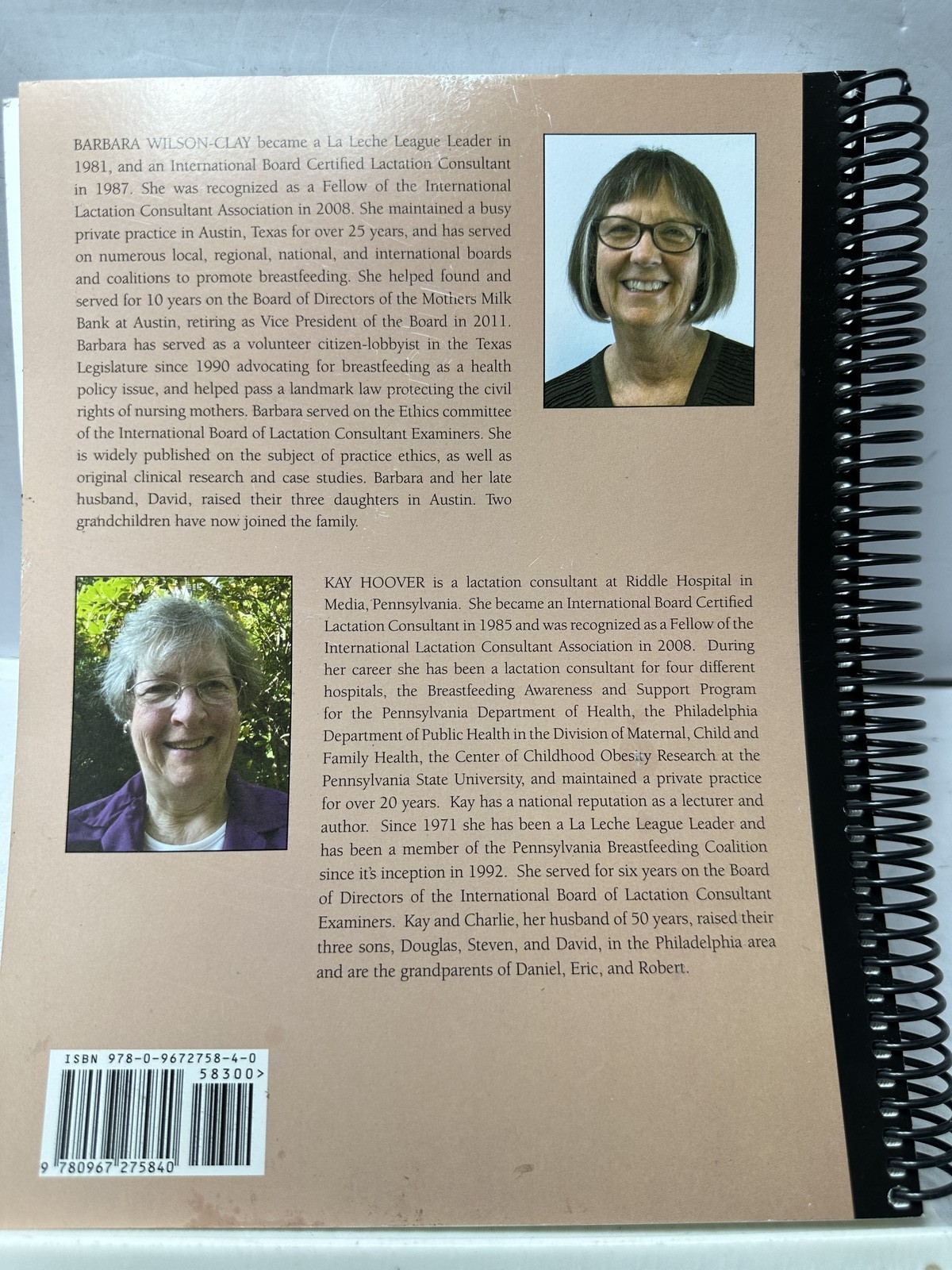 The Breastfeeding Atlas – Spiral-bound, by Wilson-Clay Barbara 6th edition