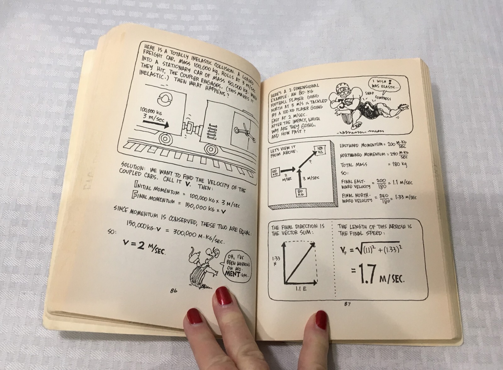 THE CARTOON GUIDE TO PHYSICS / GONICK & HUFFMAN / PB / ILLUSTRATED