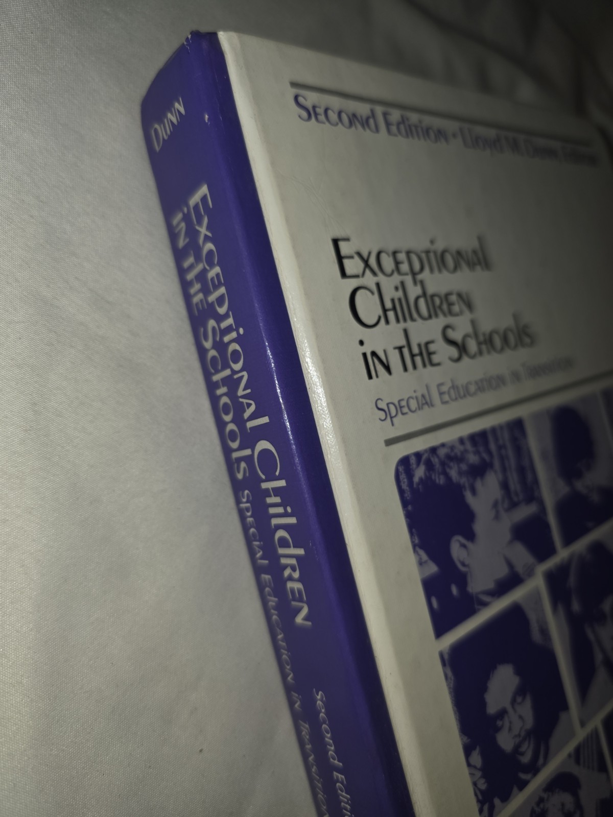 EXCEPTIONAL CHILDREN IN THE SCHOOLS 2nd edition Dunn 1973 HC