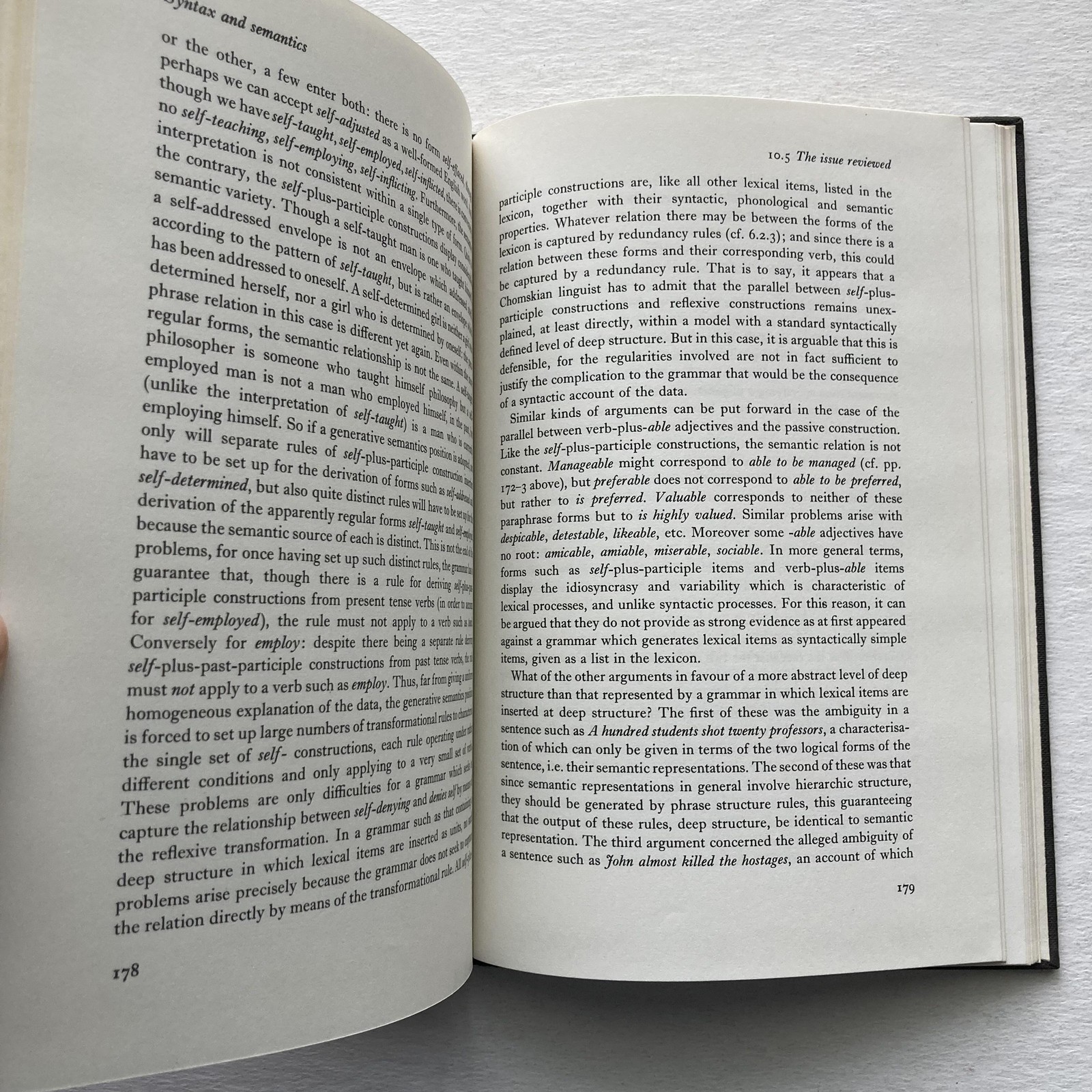 Vintage Semantic Theory Ruth M Kempson Cambridge Black HC Linguistics Textbook