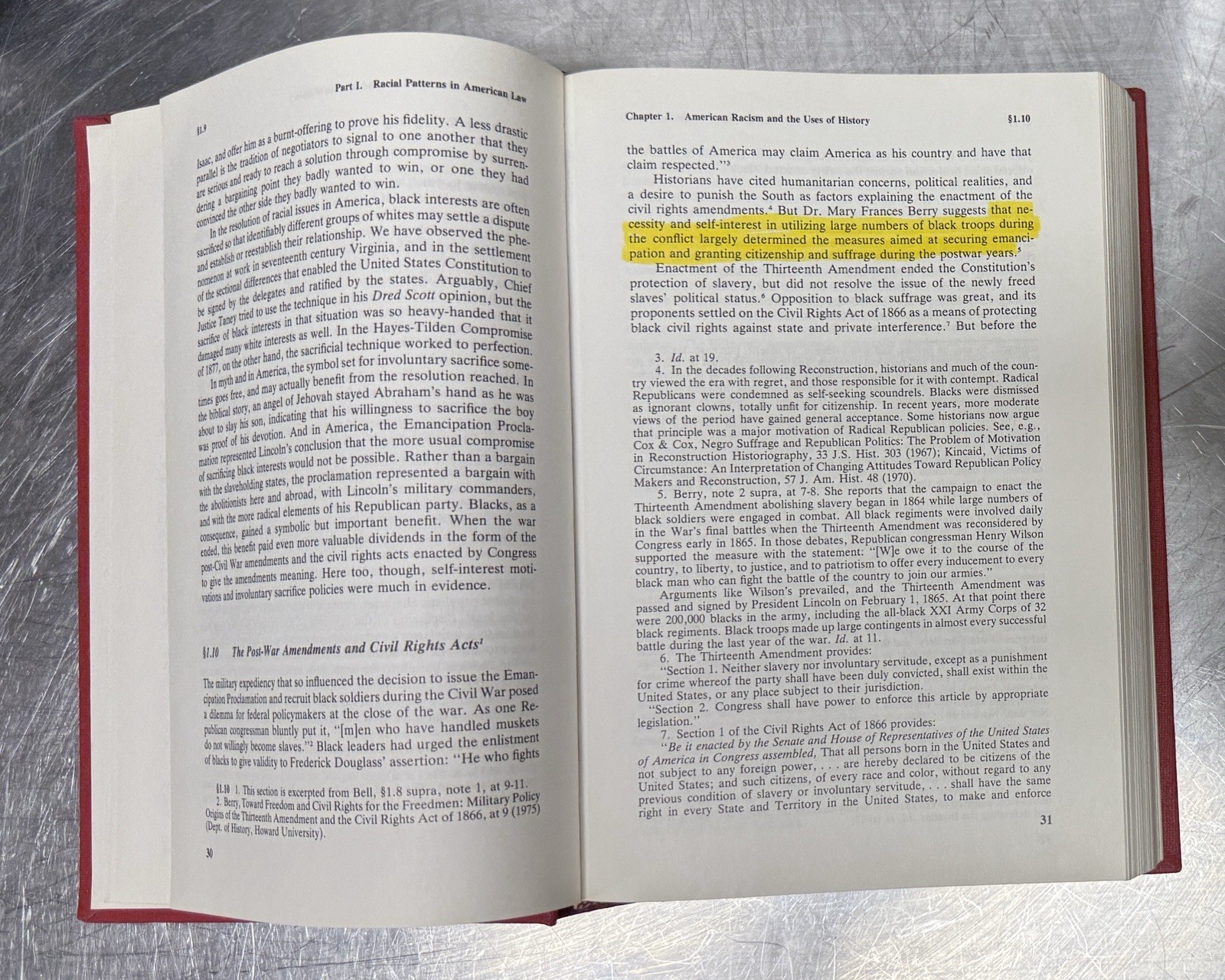 Race, racism and American law 2nd Ed 7th Printing