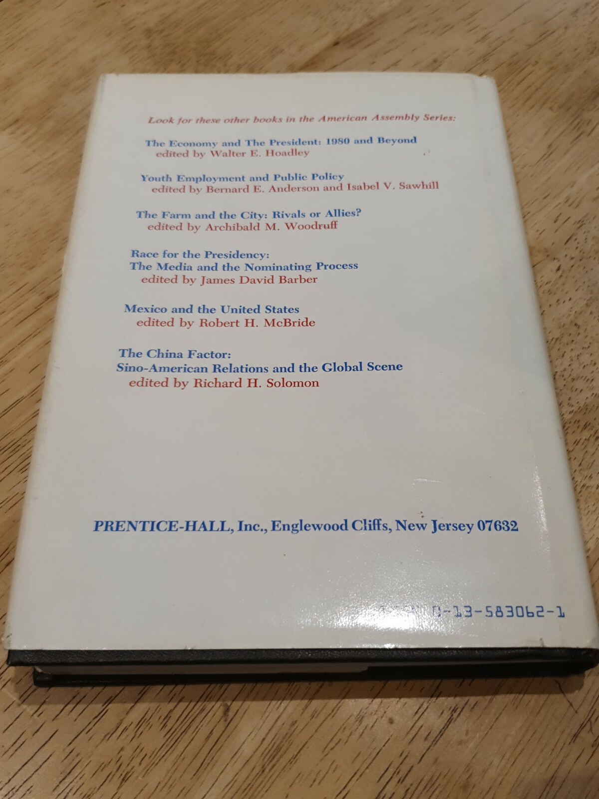 Military Service in the United States – General Breant Scowcroft – Hardback