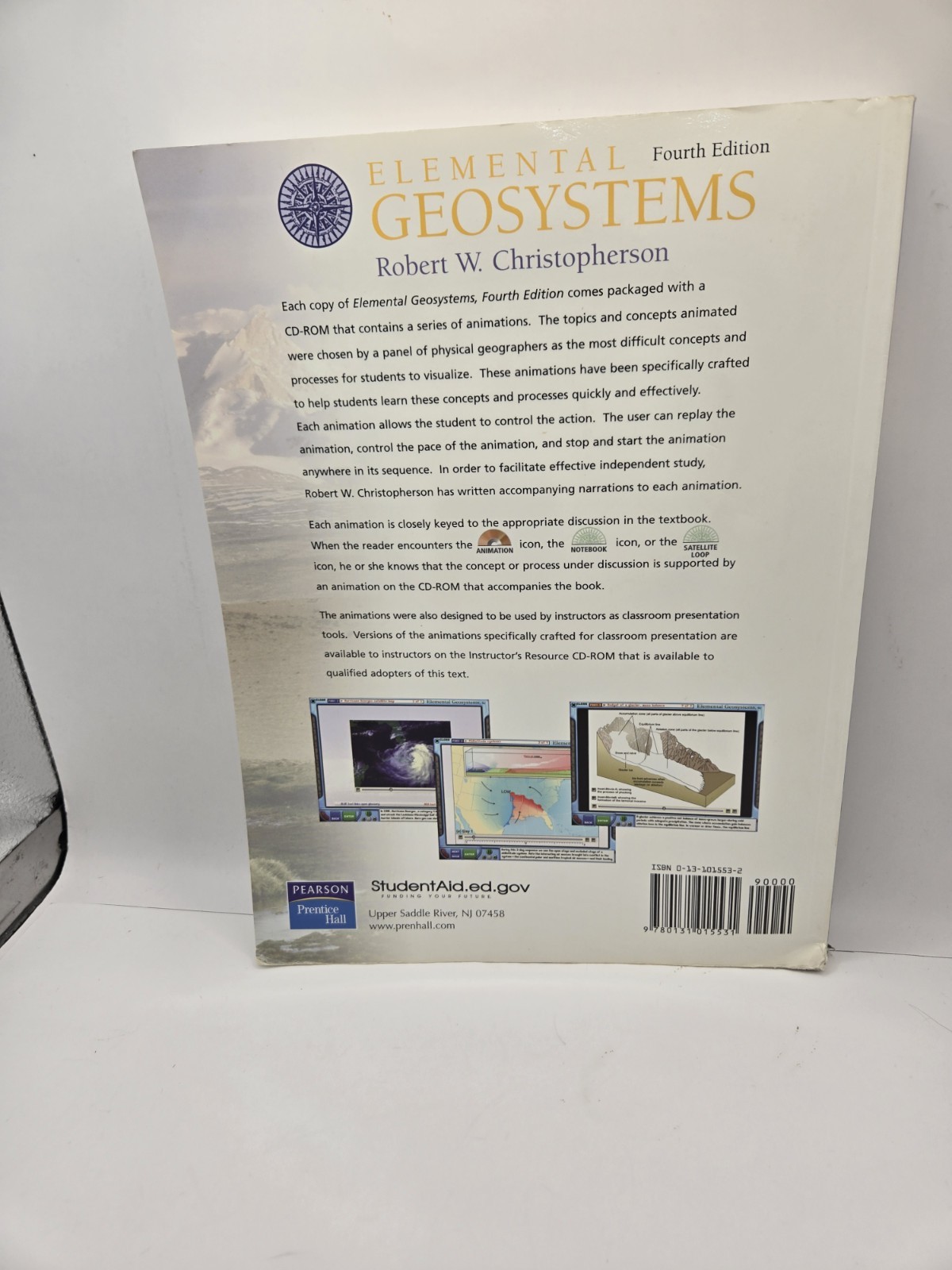 Elemental Geosystems by Robert W. Christopherson (2003, CD-ROM / Trade…