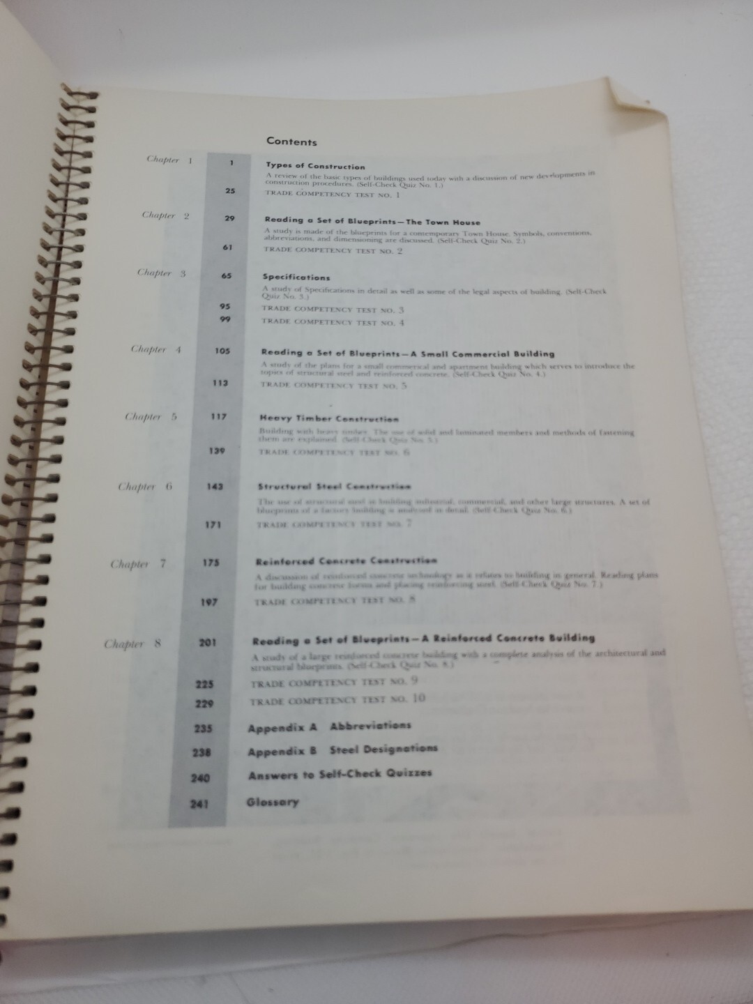 Building Trades Blueprint Reading Pt.3 General Construction Elmer W. Sundberg