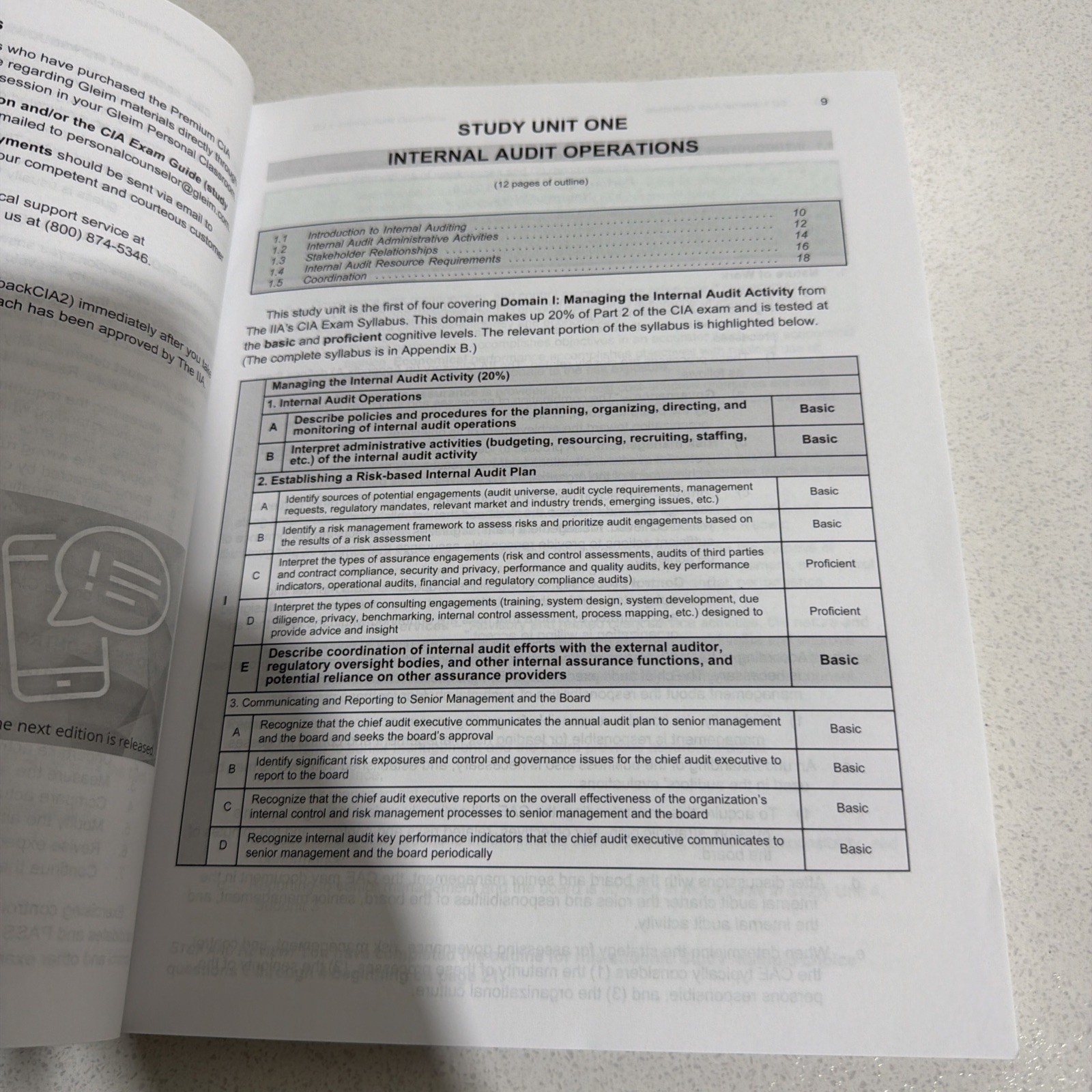 2020 Gleim CIA Review Part 2: Practice of Internal Auditing 40th Anniversary Ed.