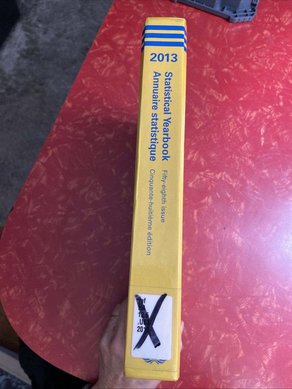 United Nations Statistical Yearbook 58th Issue 2013 Hardcover