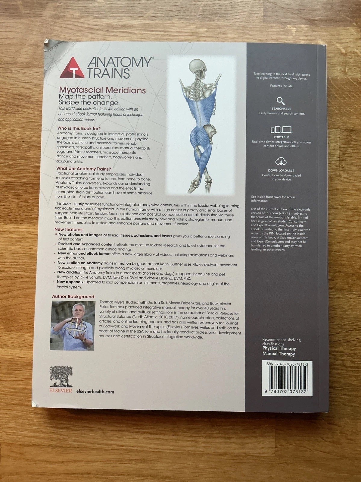 Anatomy Trains by Thomas W. Myers 9780702078132 Structural integration Rolfing