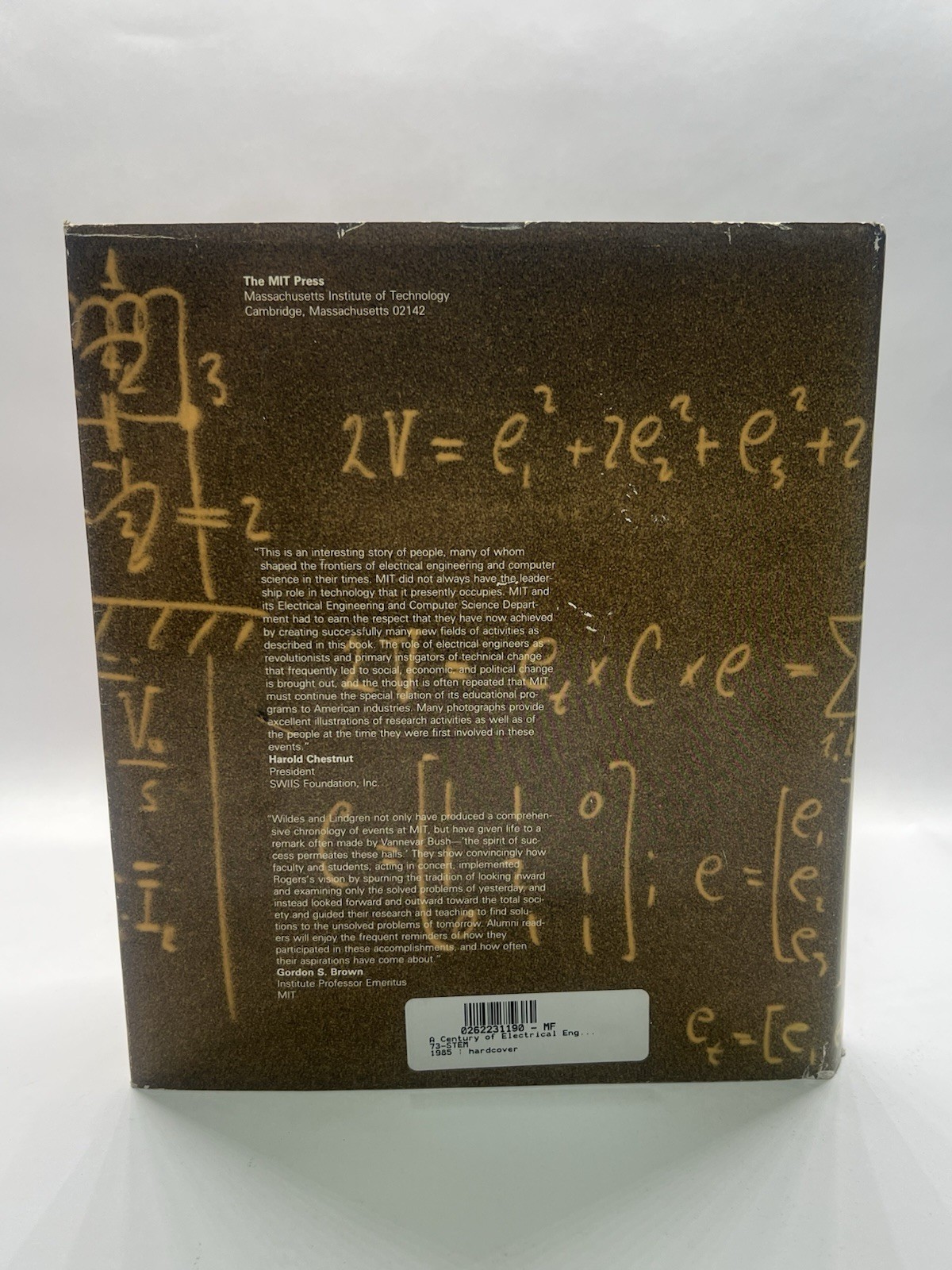A CENTURY OF ELECTRICAL ENGINEERING AND COMPUTER SCIENCE By Karl L. Wildes