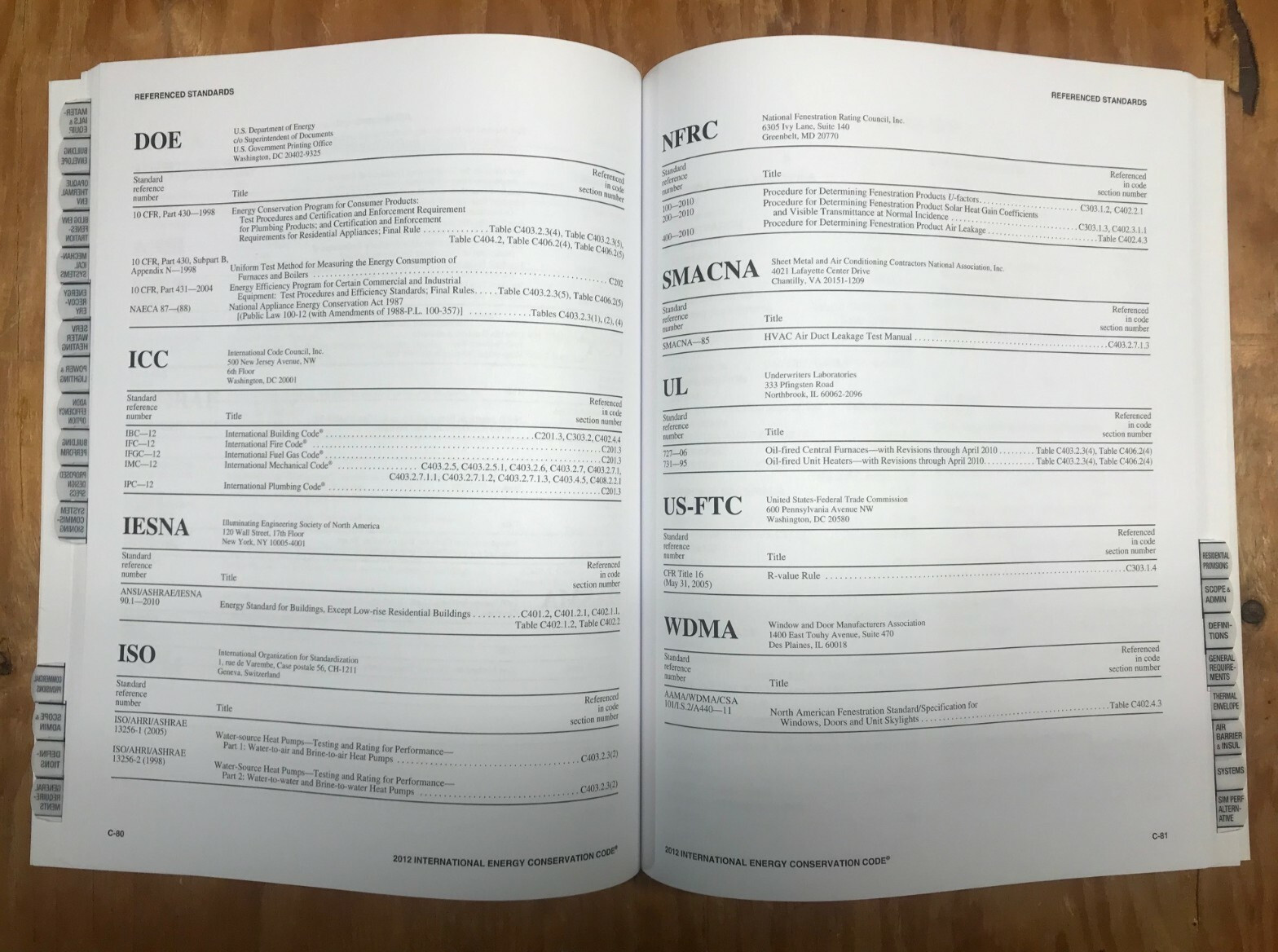 2012 International Energy Conservation Code by ICC ISBN 978-1-60983-058-8