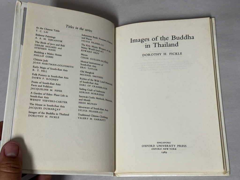 Images of the Buddha in Thailand Hardcover by Dorothy H. Fickle