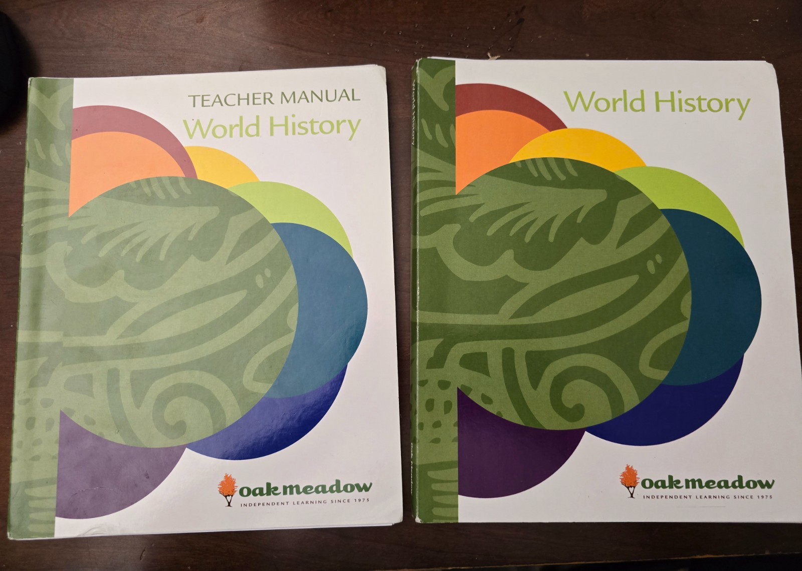 Oak Meadow World History Teacher Manual, Student Book & Textbook- 2016