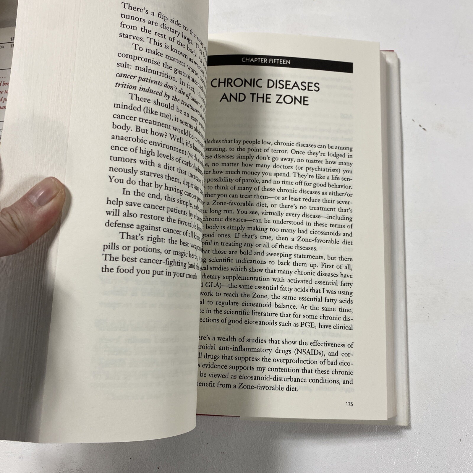 The Zone : A Dietary Road Map – Barry Sears (Dust Jacket, 1995, 1st Edition)