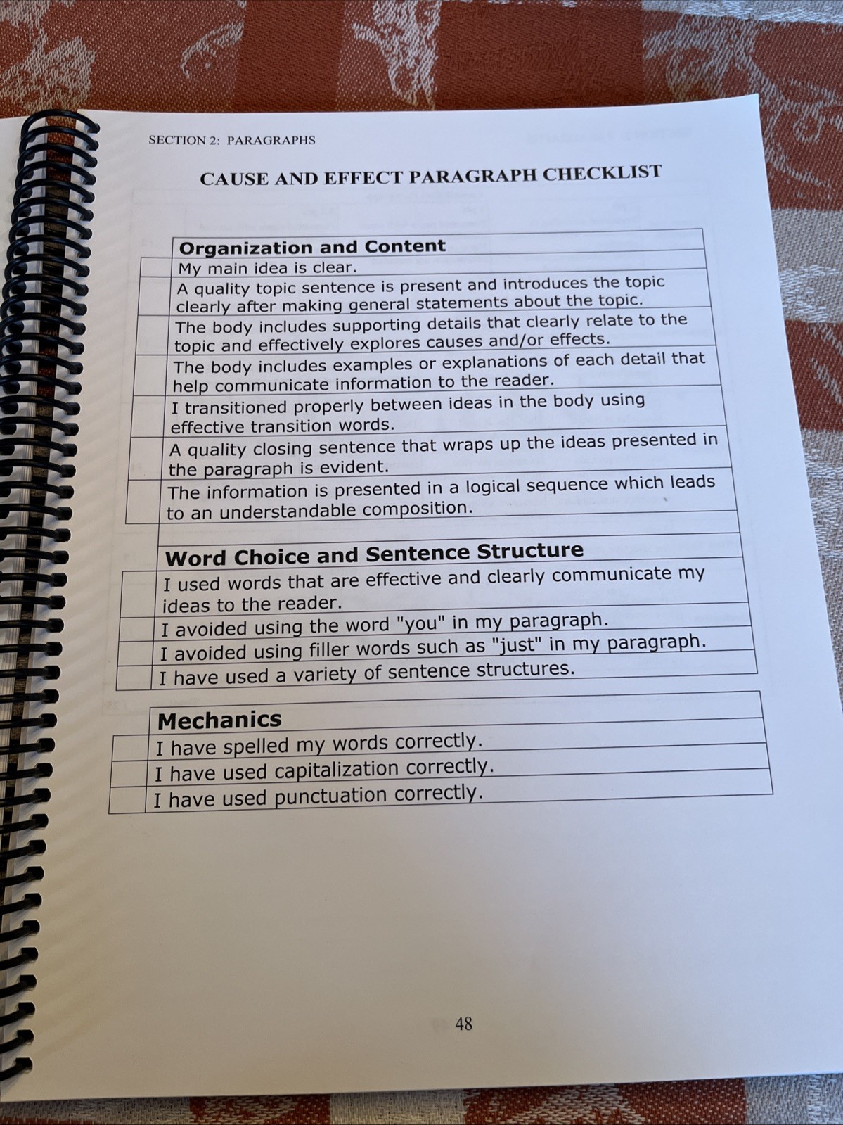 Essentials In Writing 12 Workbook