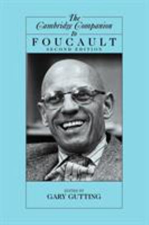 The Cambridge Companion to Foucault Paperback Gary Gutting