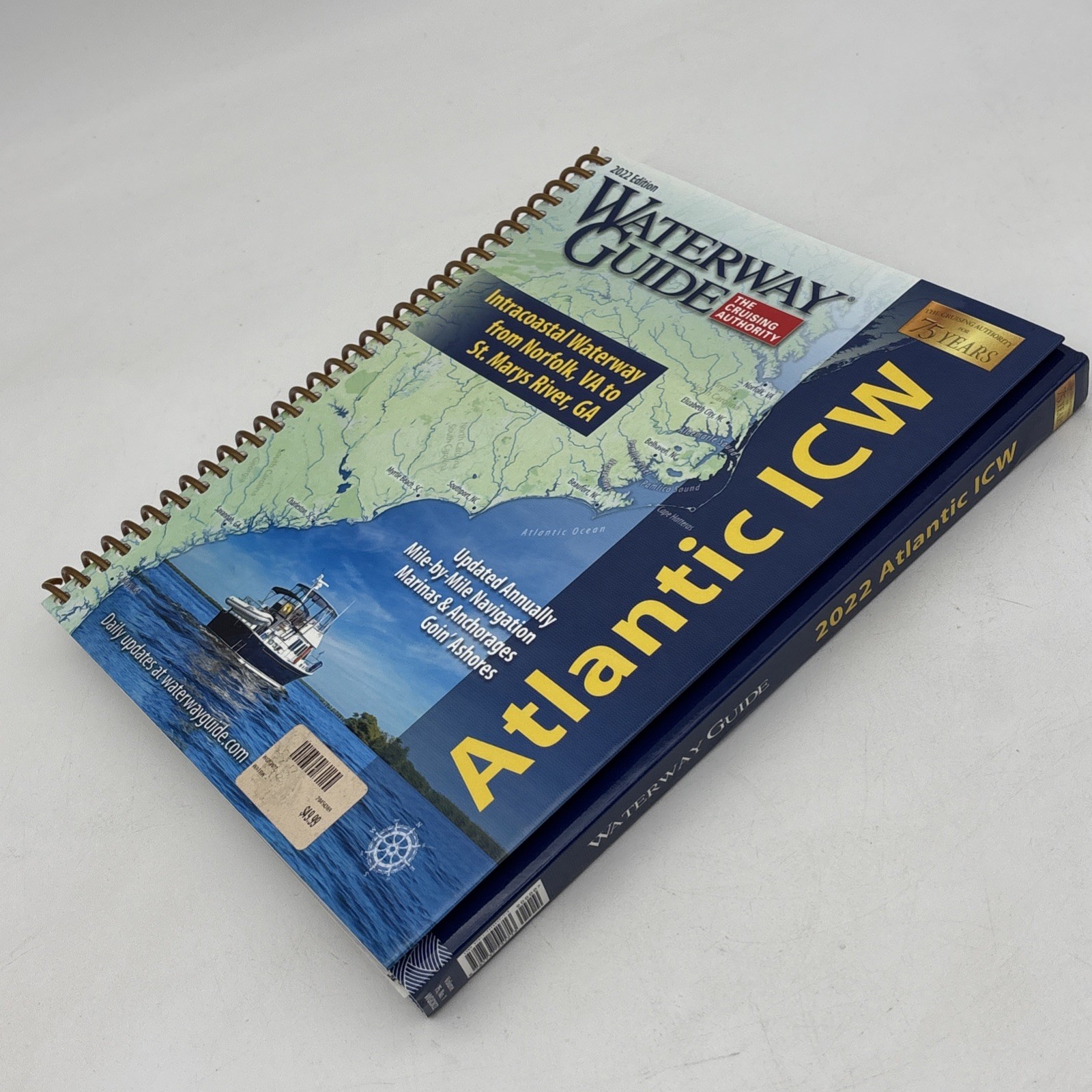 Waterway Guide Atlantic ICW 2022 Spiral Bound Vol. 75, No. 1 WGICW22