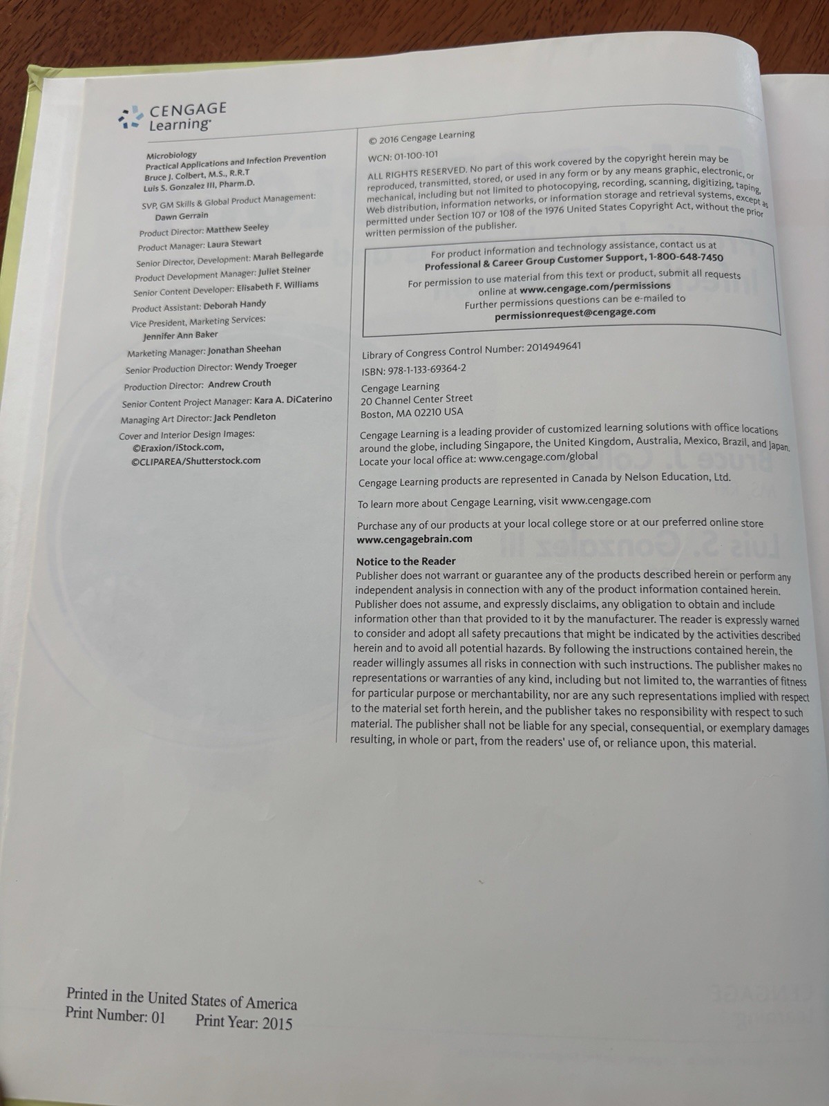 Microbiology: Practical Applications & Infection Prevention Colbert Gonzalez