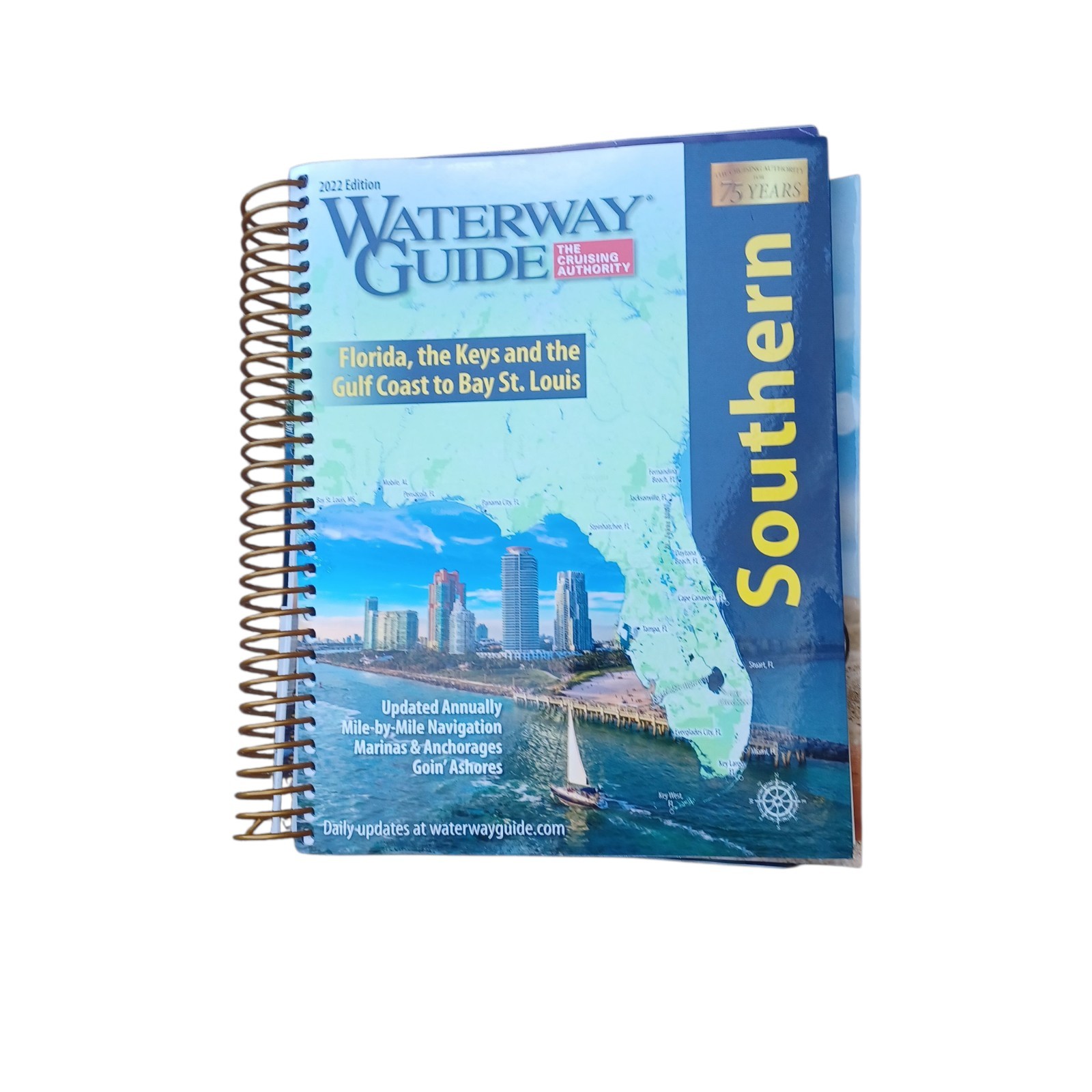Waterway Guide Atlantic Icw 2022 – Spiral-bound, by Waterway Guide Media