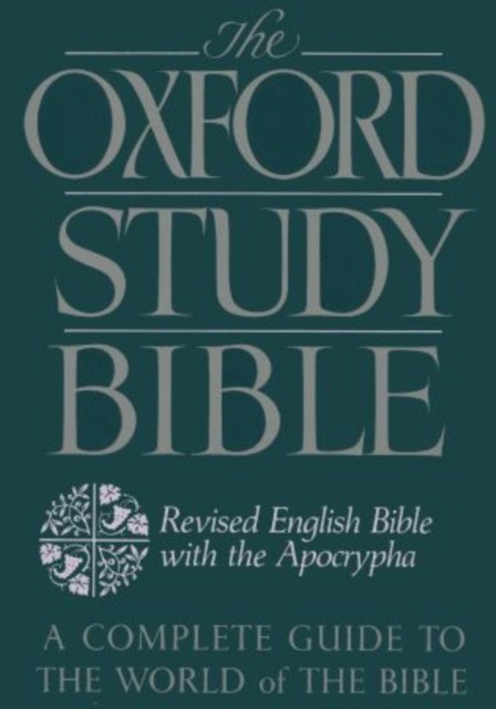 The Oxford Study Bible Revised English Bible with by M. Jack Suggs PAPERBACK