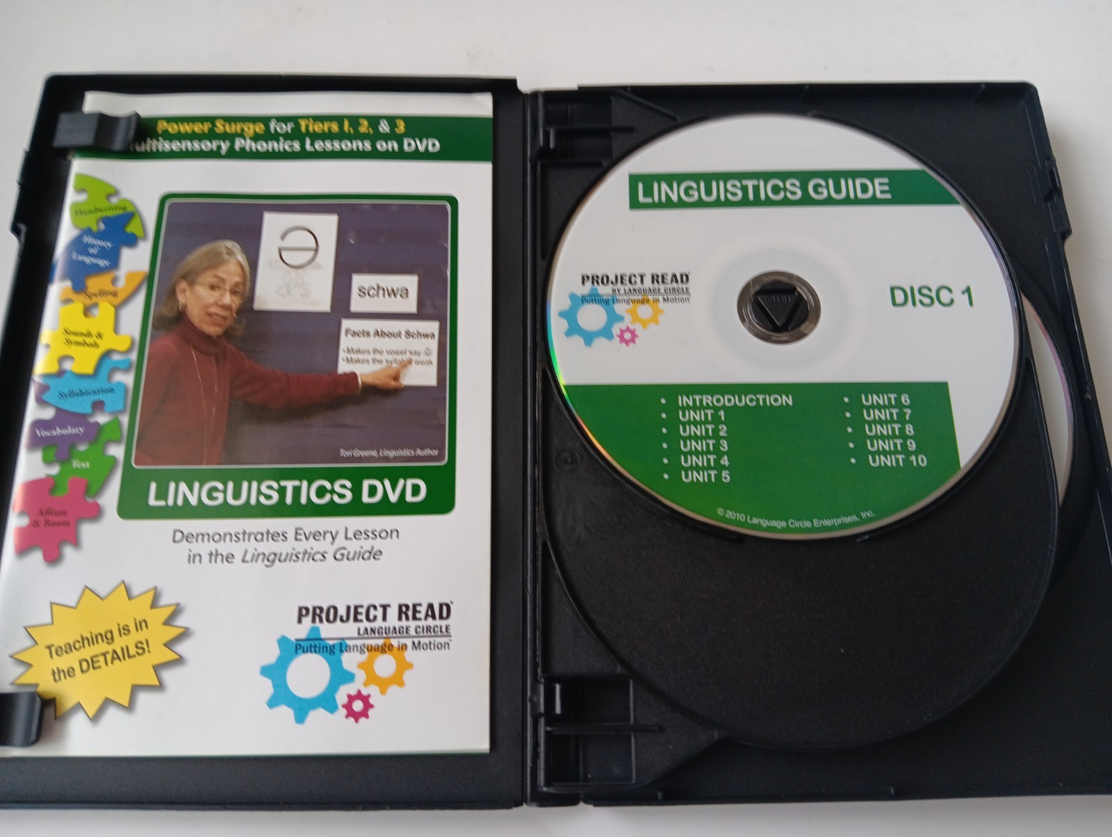 Accelerated Phonics, Project Read Linguistics Reading Instruction Set DVD Greene