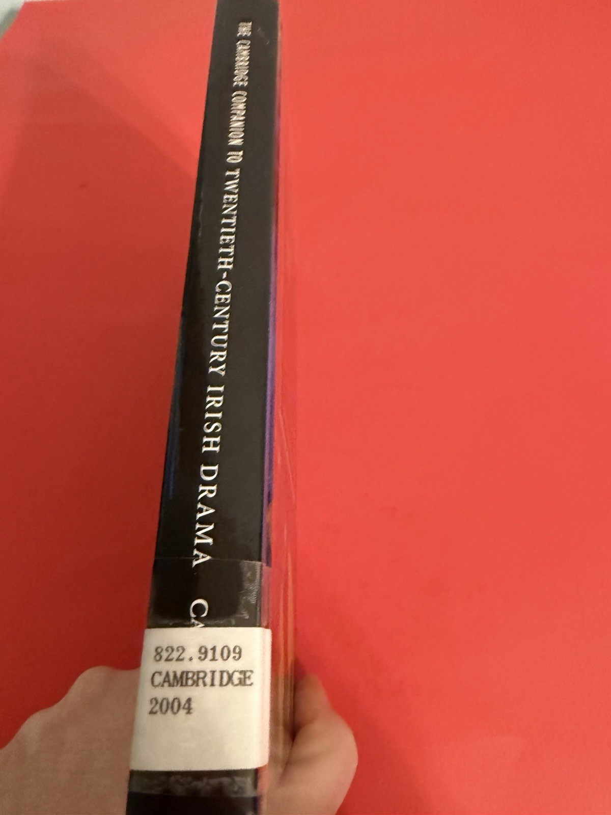 Cambridge Companion to Twentieth-Century Irish Drama EXLIBRARY HC RARE Free Ship