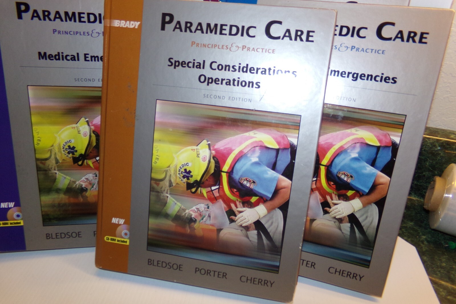 Brady Paramedic Care, 2nd, 5 Volumes, plus others (Total 10 Textbooks)