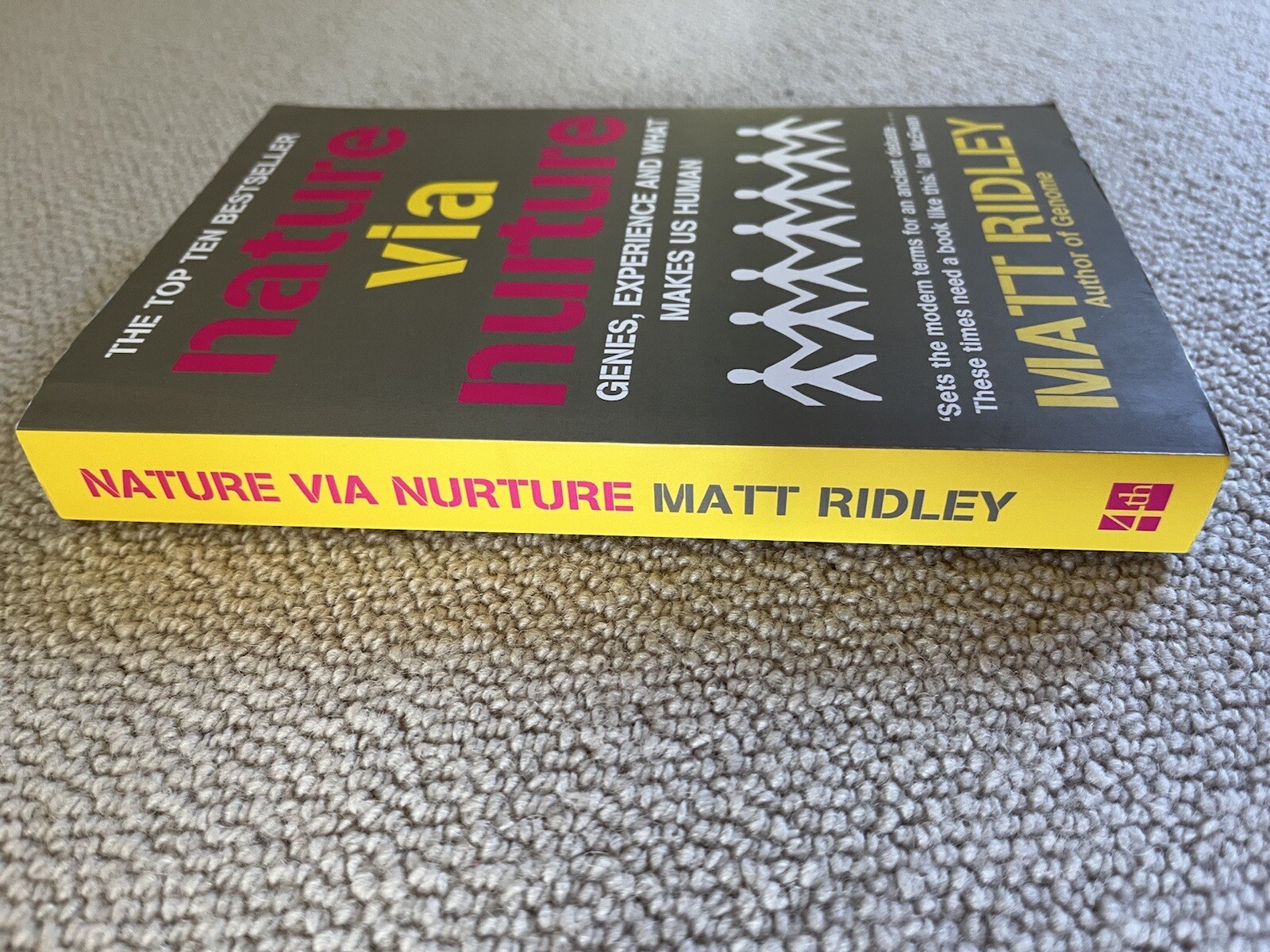 Nature via Nurture: Genes, experience and what makes us human by Matt Ridley