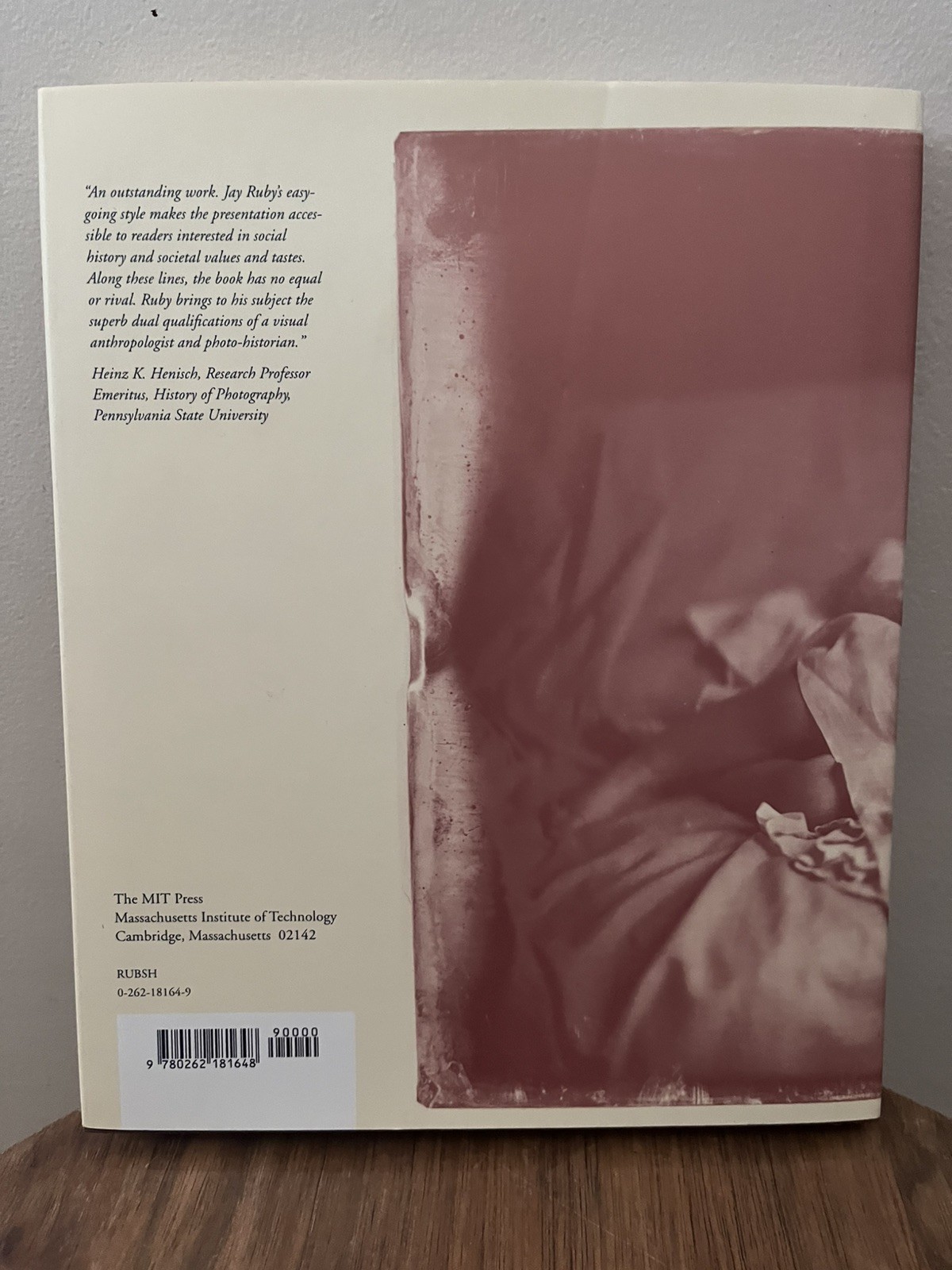 Secure the Shadow: Death and Photography in America by Jay Ruby