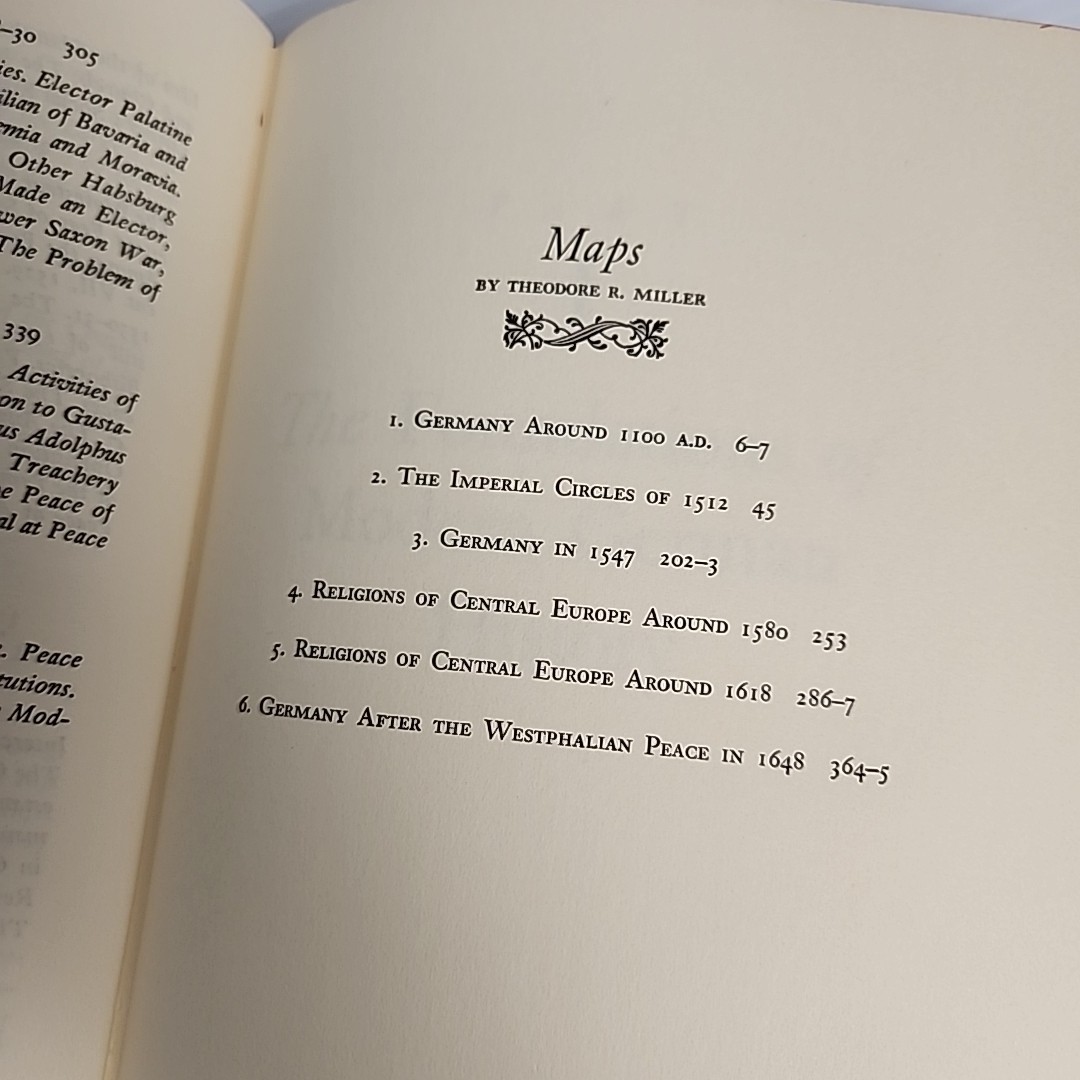 A History of Modern Germany The Reformation by Hajo Holborn HC 1967