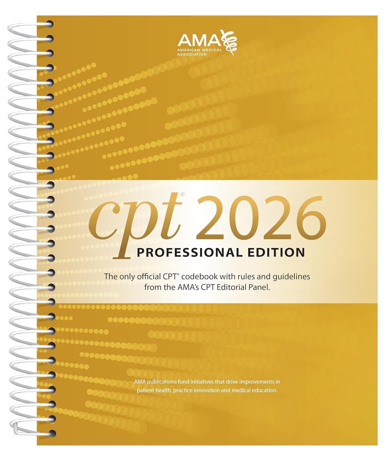 CPT Professional 2026 by American Medical Association Spiral Bound BRAND NEW