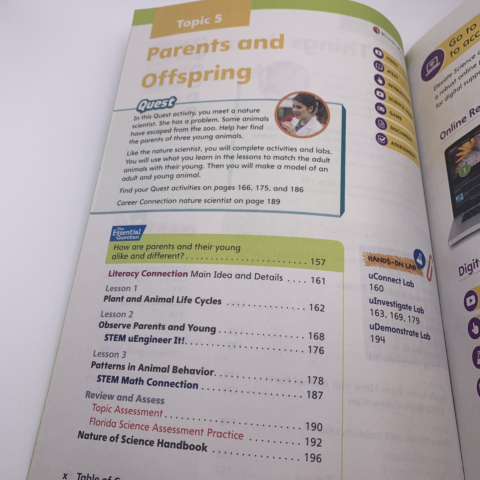 Elevate Science Homeschooling Grade 1 Florida Textbook/Workbook New – No Writing
